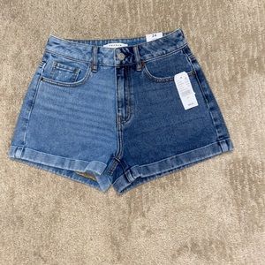 New MRSP $49.50 PACSUN mom Shorts Blue Size 24
